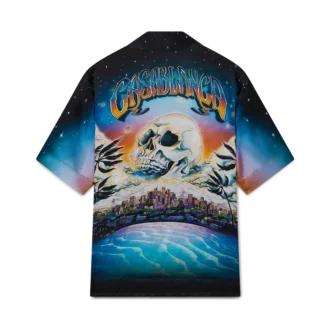 Cămășă din mătase cu mâneci scurte La Pramonition