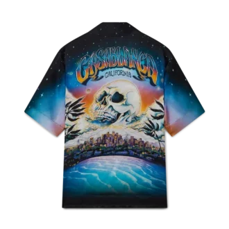 Cămășă din mătase cu mâneci scurte La Pramonition