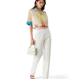 Cămășă din mătase cu mâneci scurte Lucid Dreams