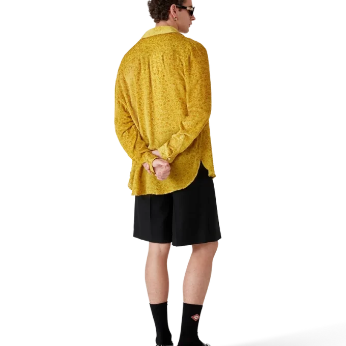 Cămășă din mătase Devora cu imprimeu floral