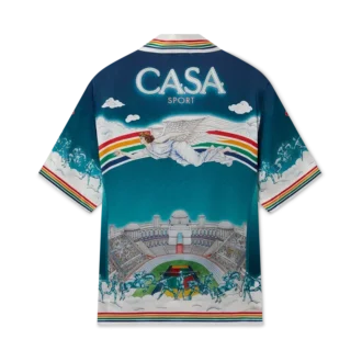 Cămășă din mătase La Daesse Du Stade