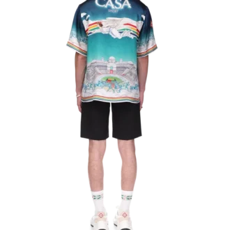 Cămășă din mătase La Daesse Du Stade