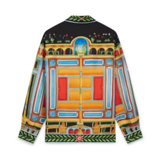 Cămășă din mătase Le Palais En Fleur