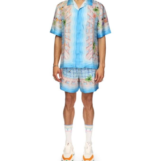 Cămășă din mătase Le Plongeon