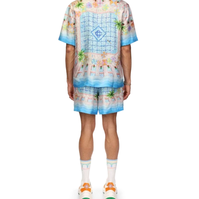 Cămășă din mătase Le Plongeon