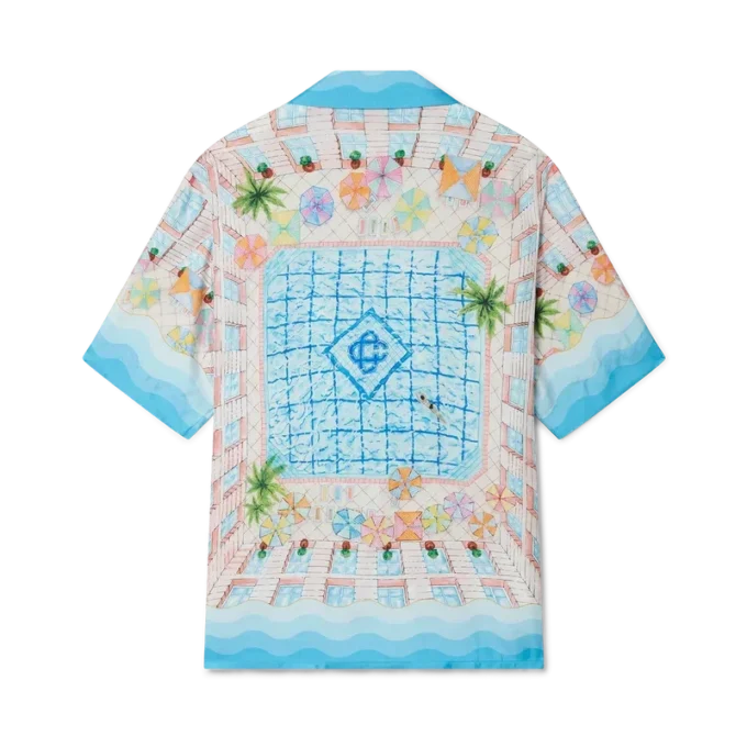 Cămășă din mătase Le Plongeon