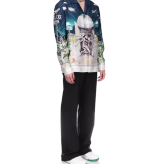 Cămășă din mătase Le Temple Du Sport