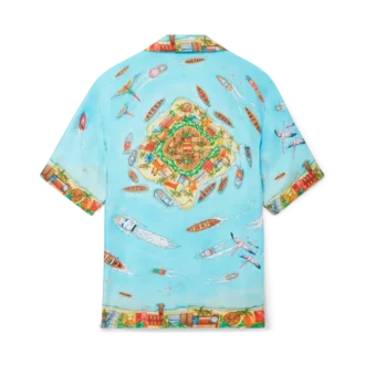 Cămășă din mătase Maison Sur Piloti