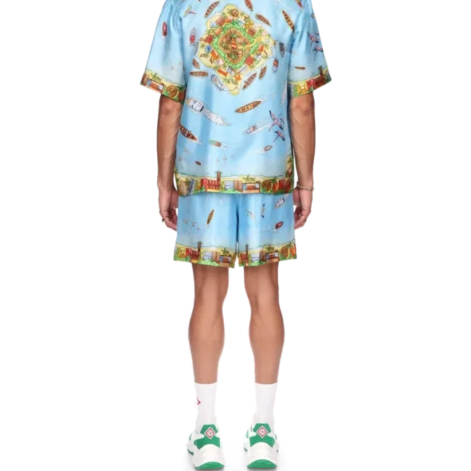 Cămășă din mătase Maison Sur Piloti Cămășă din mătase Maison Sur Piloti