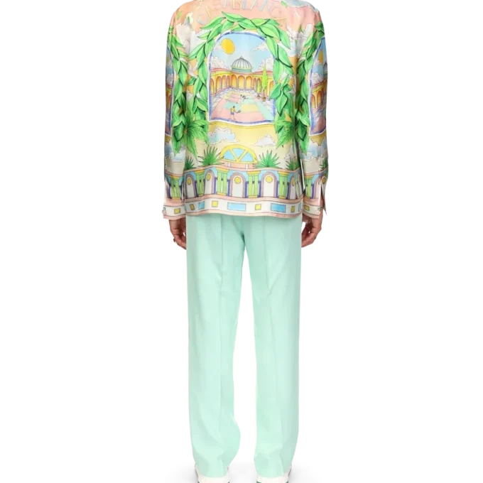 Cămășă din mătase Paysage Ideal