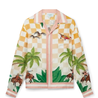 Cămășă din mătase Tennis Club