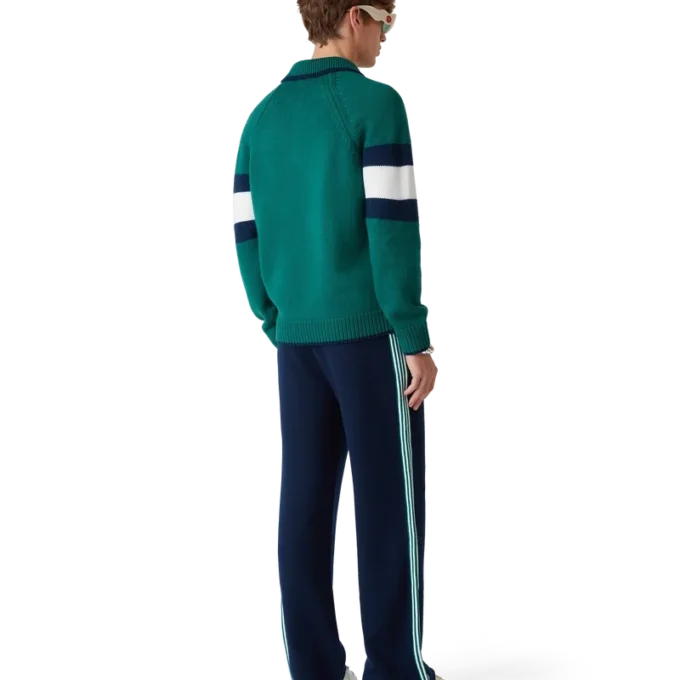 Cămășă polo cu blocuri de culoare Cămășă polo cu blocuri de culoare