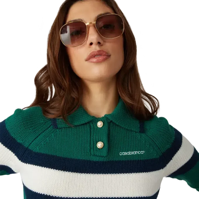 Cămășă polo cu blocuri de culoare Cămășă polo cu blocuri de culoare