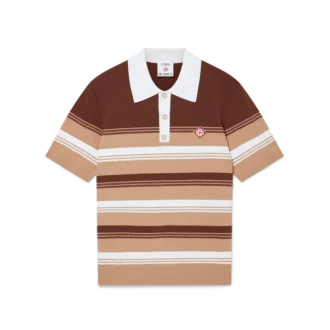 Cămășă polo cu dungi