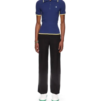 Cămășă polo cu nervuri Cămășă polo cu nervuri