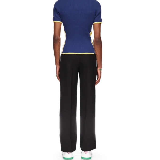 Cămășă polo cu nervuri Cămășă polo cu nervuri