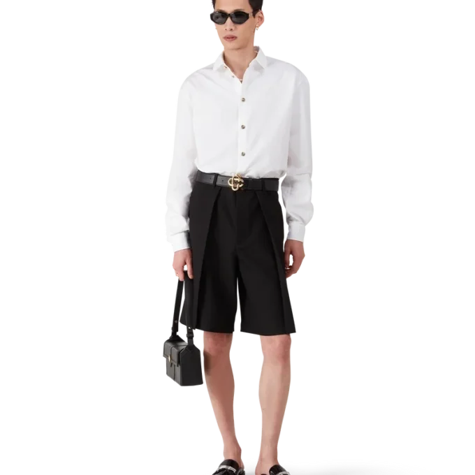 Cămașă albă din bumbac