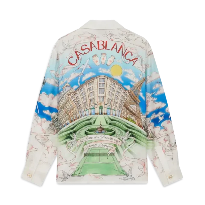 Cămășă cu mâneci lungi din magazinul din Paris