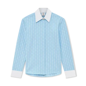 Cămașă cu mâneci lungi și dungi subțiri Laurel