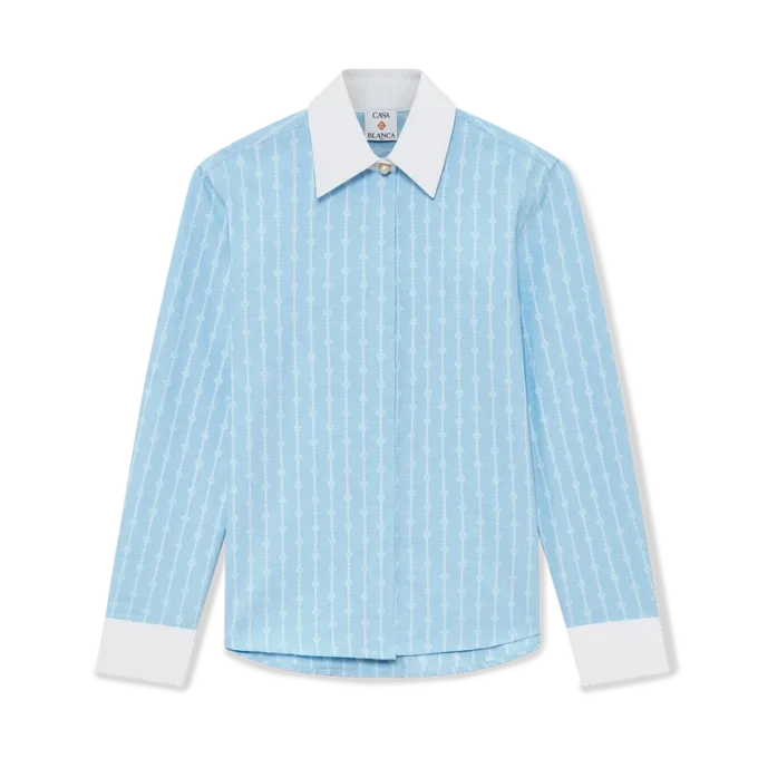 Cămașă cu mâneci lungi și dungi subțiri Laurel Cămașă cu mâneci lungi și dungi subțiri Laurel