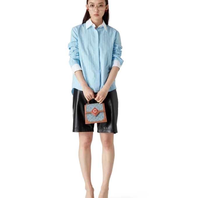 Cămașă cu mâneci lungi și dungi subțiri Laurel Cămașă cu mâneci lungi și dungi subțiri Laurel