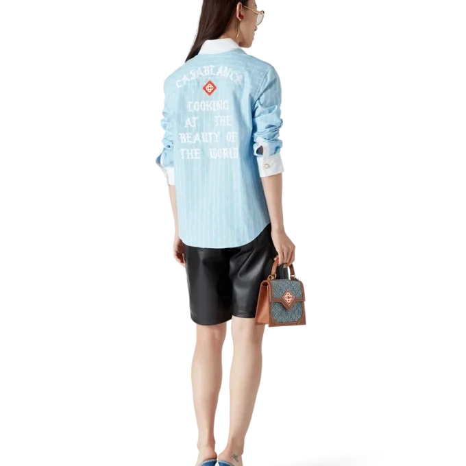 Cămașă cu mâneci lungi și dungi subțiri Laurel Cămașă cu mâneci lungi și dungi subțiri Laurel