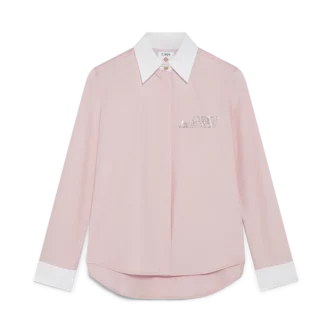 Cămașă cu mâneci scurte și cristale