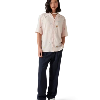 Cămașă cu motiv brodat Cămașă cu motiv brodat