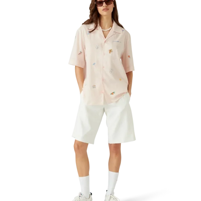 Cămașă cu motiv brodat