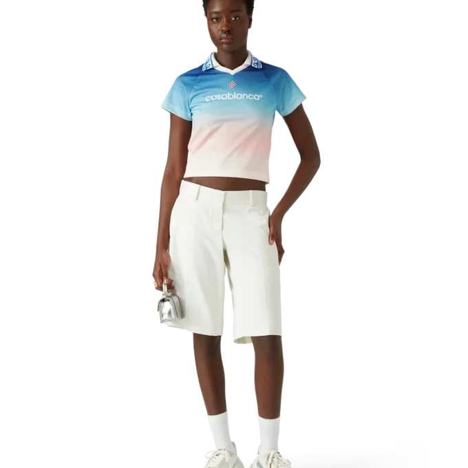 Cămășa de fotbal Jacquard Monogram