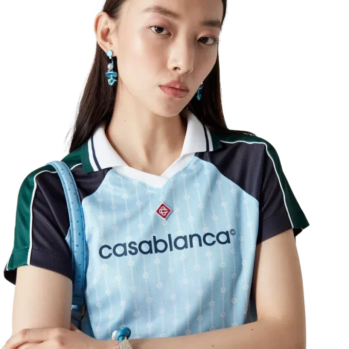 Cămășa de fotbal Laurel cu dungi