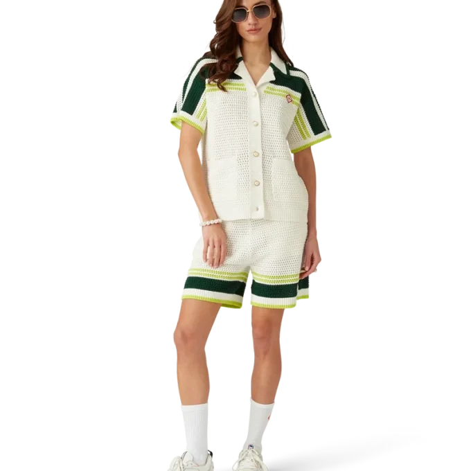 Cămășa de tenis croșetată Cămășa de tenis croșetată