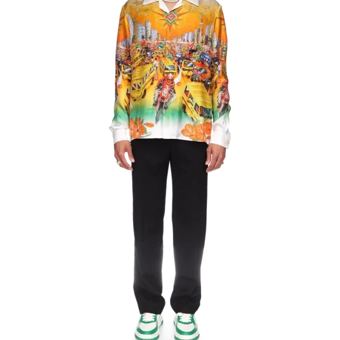 Cămașă din in Traffic Cămașă din in Traffic