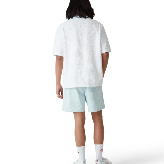 Cămașă din material frotir cu monogramă