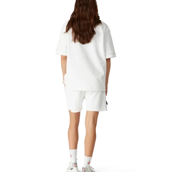 Cămașă din material frotir cu monogramă