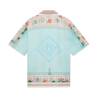 Cămașă din mătase cu mânecă scurtă Copacabana