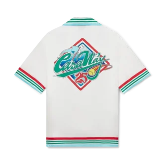 Cămașă din mătase cu mâneci scurte Casa Way World Series