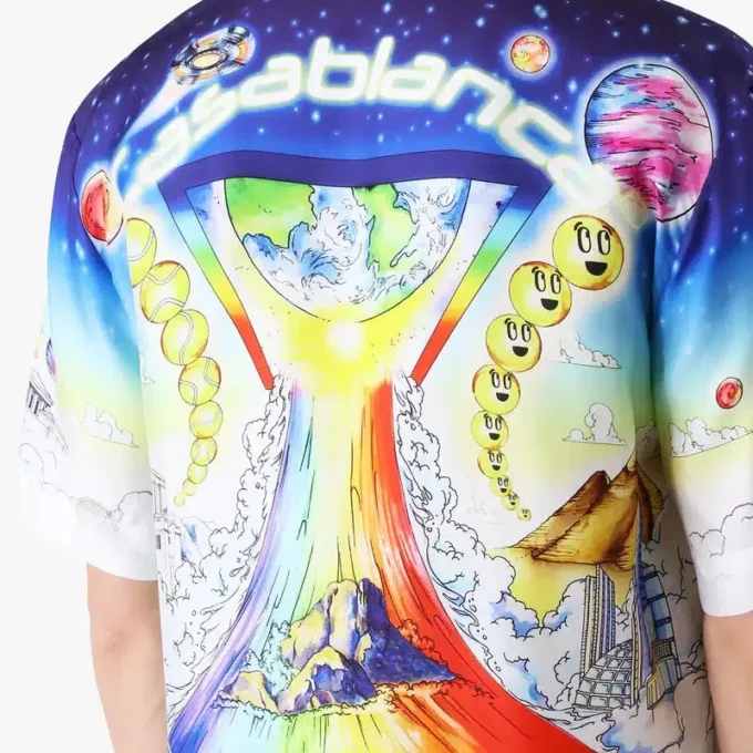 Cămașă din mătase cu mâneci scurte Solid Grooves