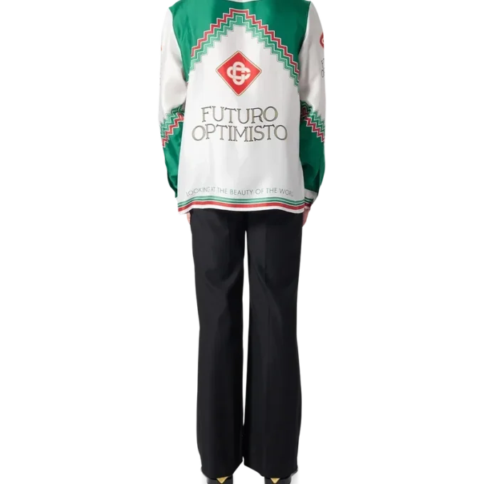 Cămașă din mătase Futuro Optimisto