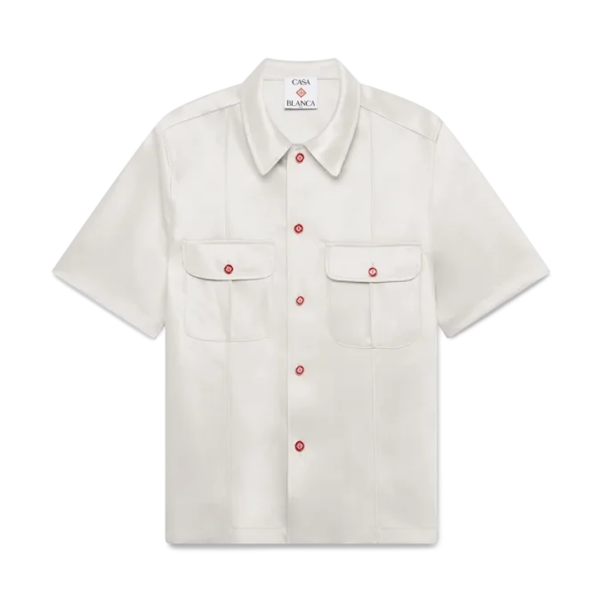 Cămașă din satin Duchesse