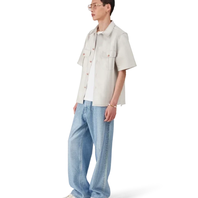 Cămașă din satin Duchesse