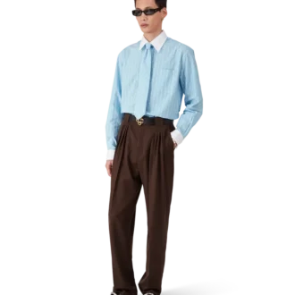 Cămașă Jacquard cu dungi Laurel