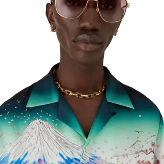 Colier cu zale în formă de C Colier cu zale în formă de C