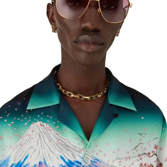 Colier cu zale în formă de C Colier cu zale în formă de C