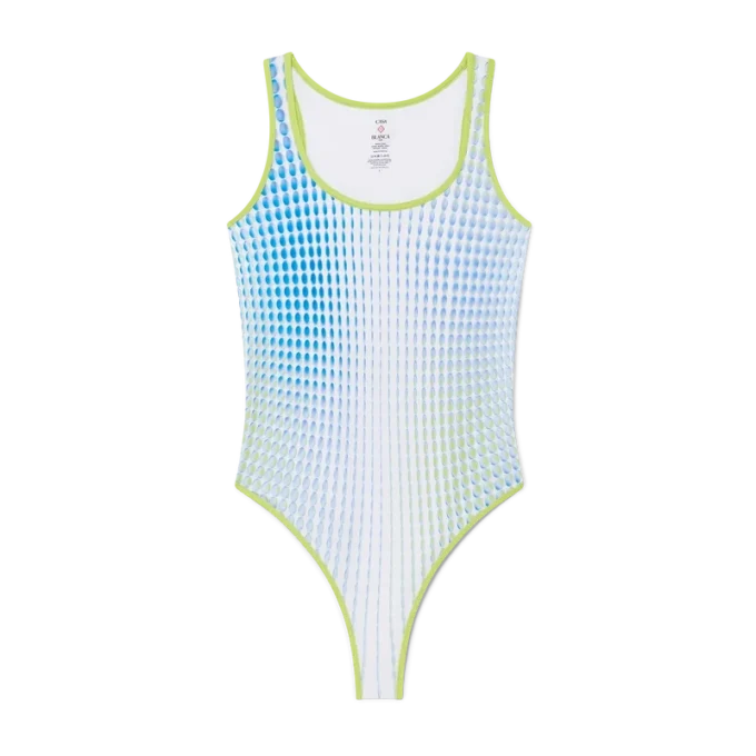 Costum de baie cu imprimeu gradient