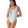 Costum de baie cu imprimeu gradient