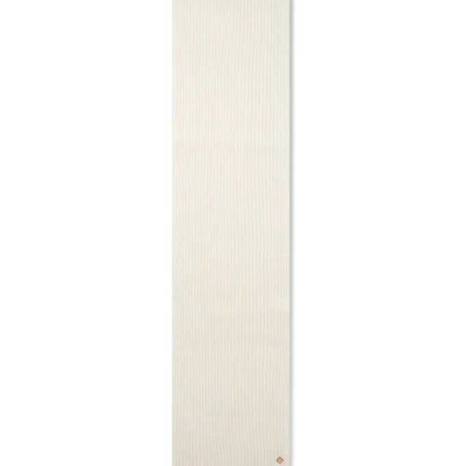 Eșarfă de schi din lână cu nervuri