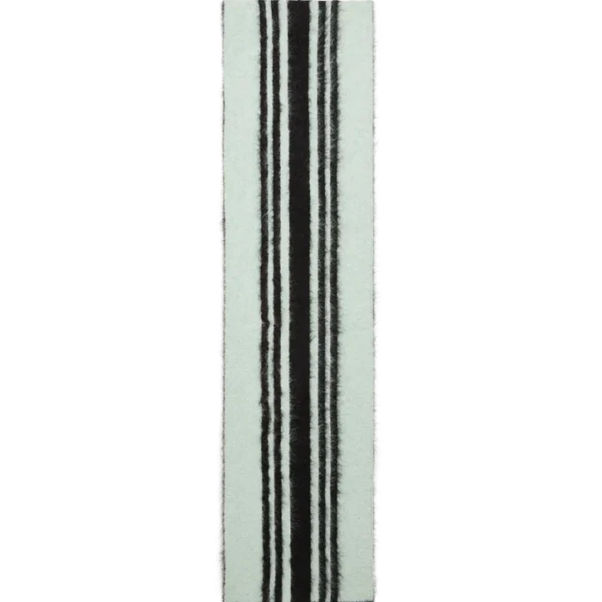 Eșarfă din mohair cu dungi