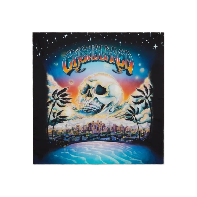 Eșarfă mare din mătase La Premonition