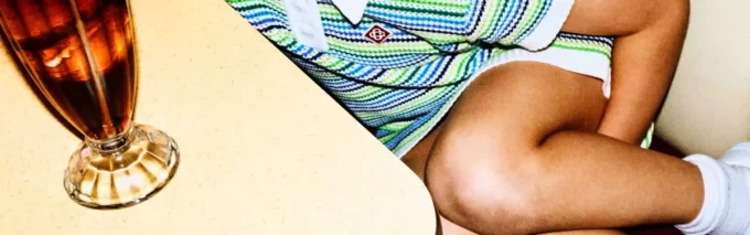 Eșarfă medie din mătase cu monogramă în degrade